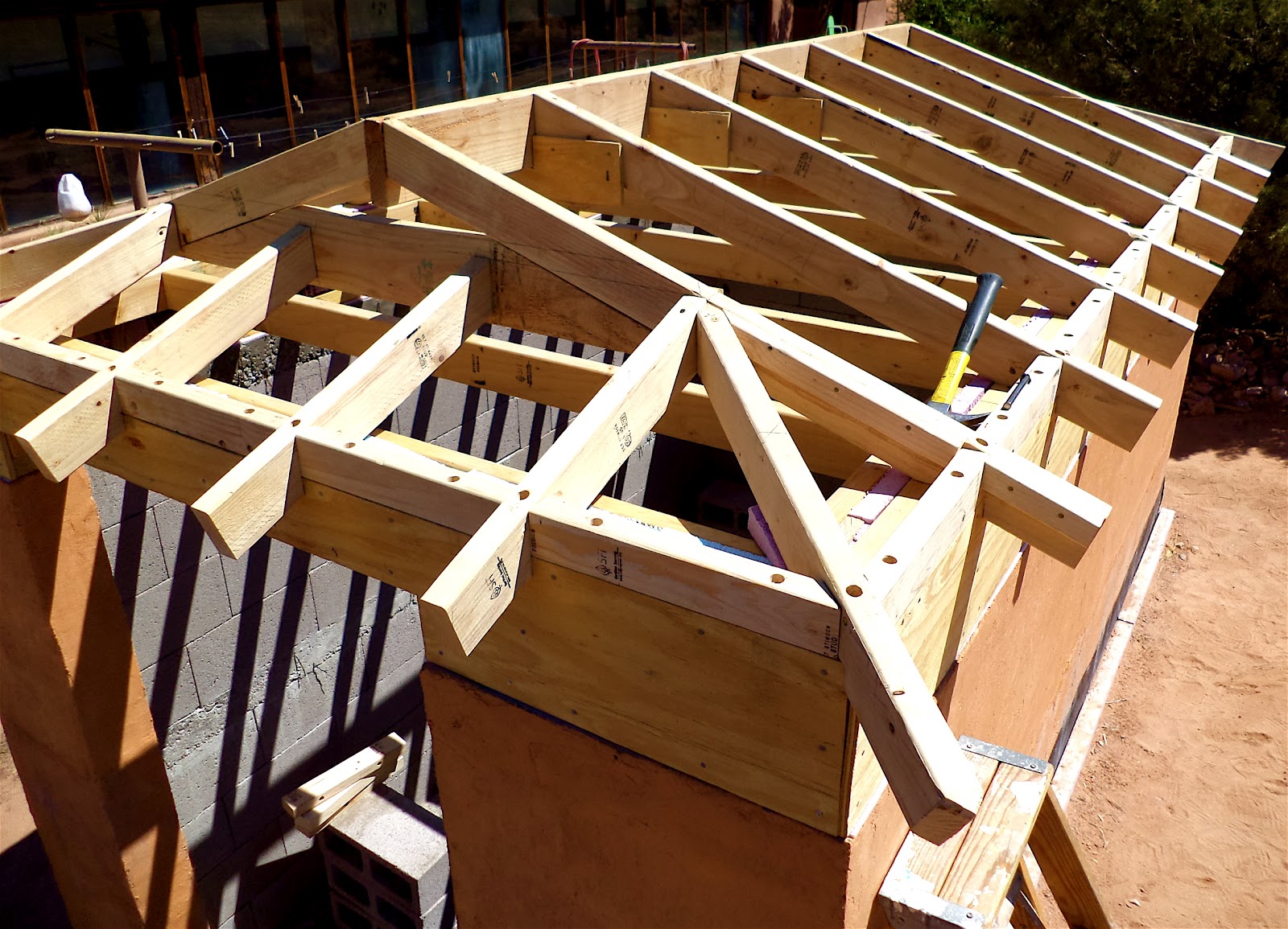 HIP ROOF FRAMING AND BUILDING Hip Roof Design Hip Roof Roof Design ...