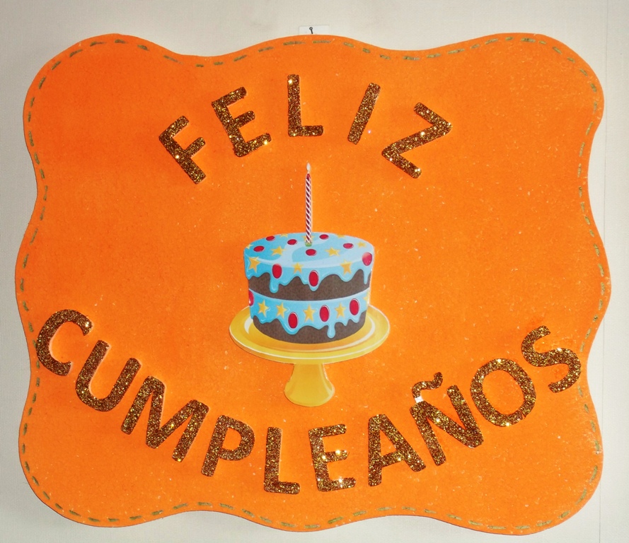 Eventos para tu Bebé: Letreros FELIZ CUMPLEAÑOS