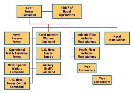 Fleet Forces Command Organization Chart