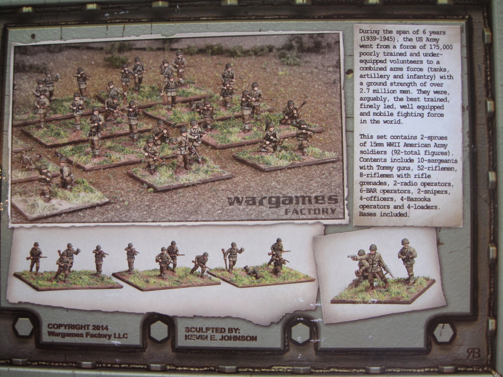 Wargame News and Terrain: Wargames Factory: 15mm World War Two American ...