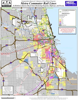 Metra Map