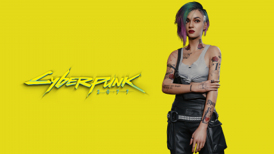 Cyberpunk 2077, Judy Alvarez, Yellow, 5K