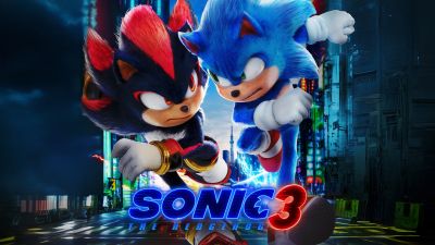 Sonic the Hedgehog 3, Cover Art, 2024 Movies, Shadow the Hedgehog, 5K