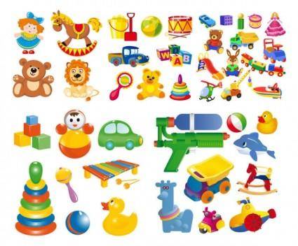 Cartoon toy vector