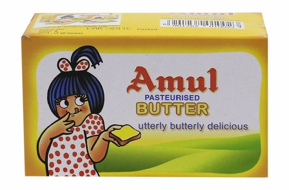 Flavor: Unsalted 100g Amul Pasteurized Butter, Packaging Type: Box at ...