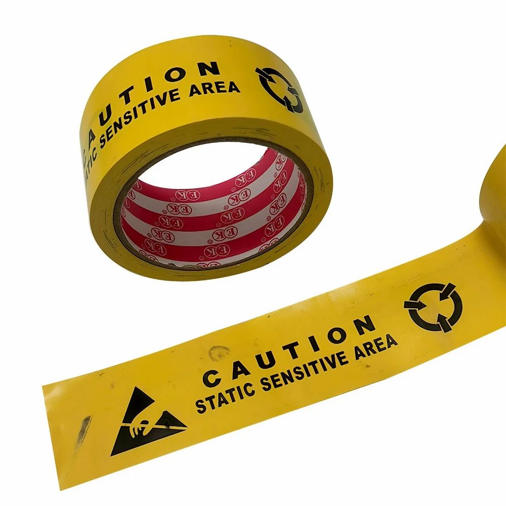 PVC ESD Caution warning Tape esd floor marking tape at Rs 350/piece ...