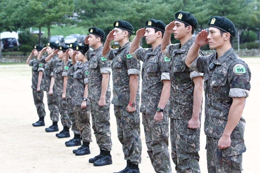 VIXX's Ravi, MONSTA X's Shownu, NCT's Lucas, And More Enter A Boot Camp In 'Real Men 300'