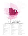 The American Midwest as defined by overlaying 100 maps from different organizations