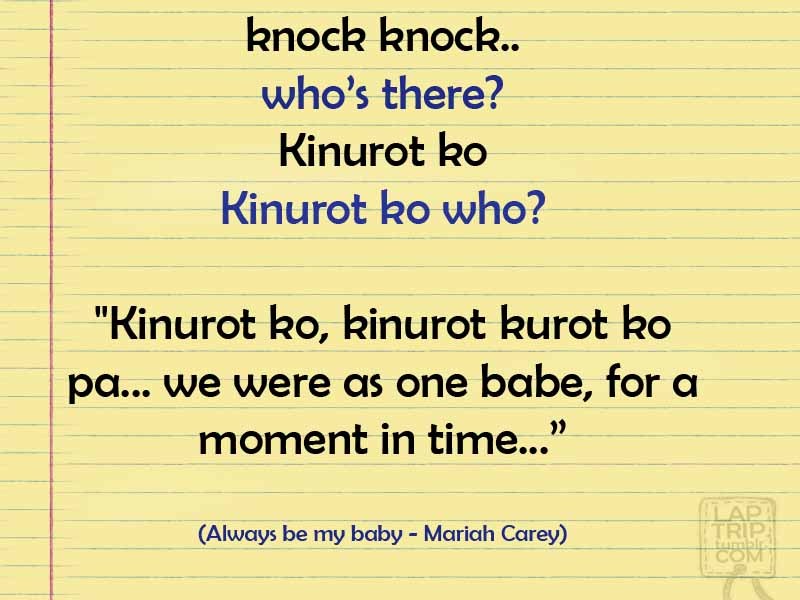 Knock Knock Jokes Love Tagalog