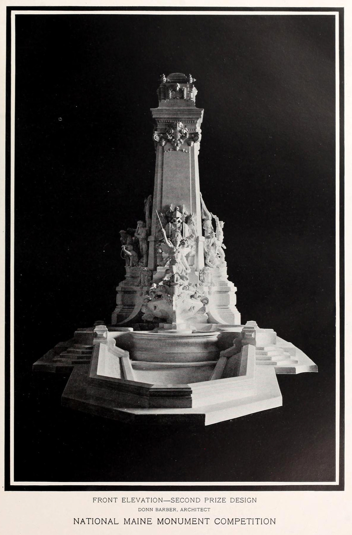 Competition design for the National Maine Monument, New York City