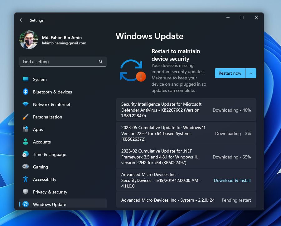 Windows 11 Updates