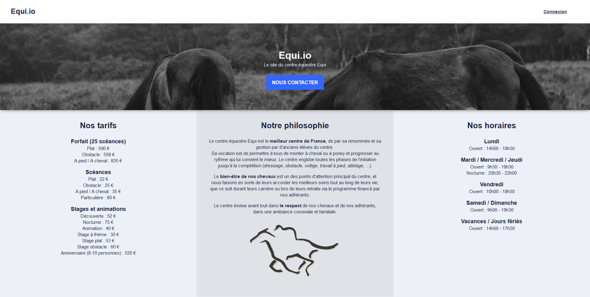 User homepage