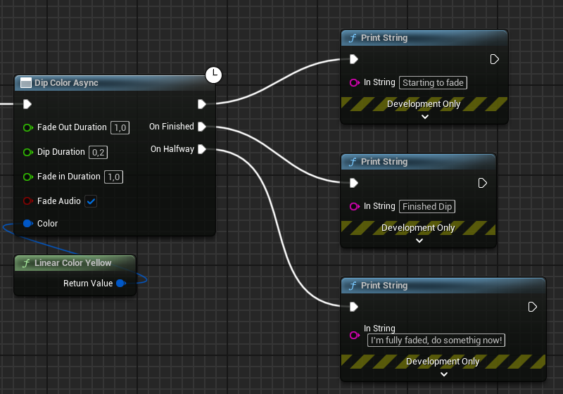 Dip Color Async Node