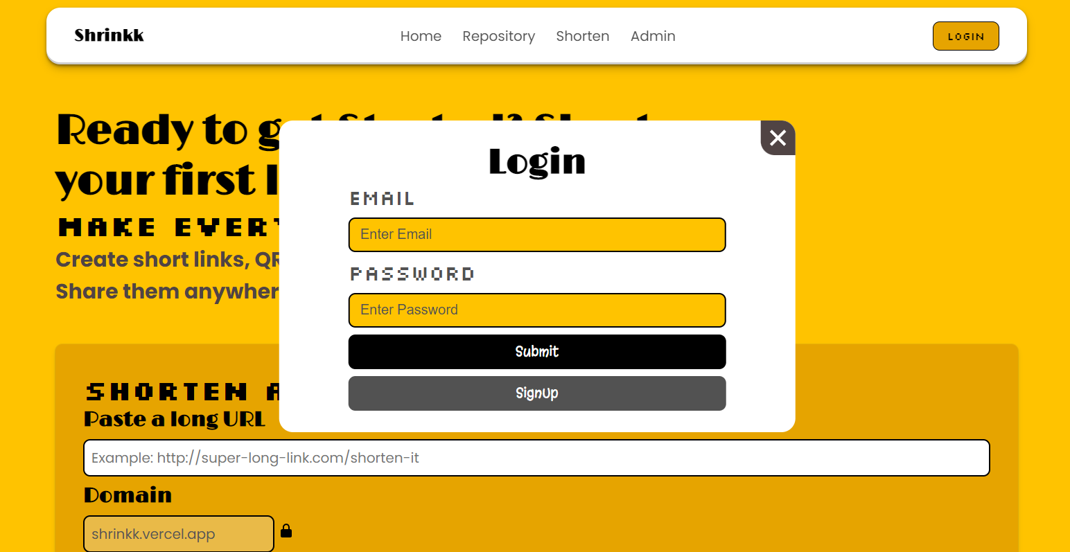 Login Page