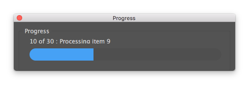 Progress Bar preview.