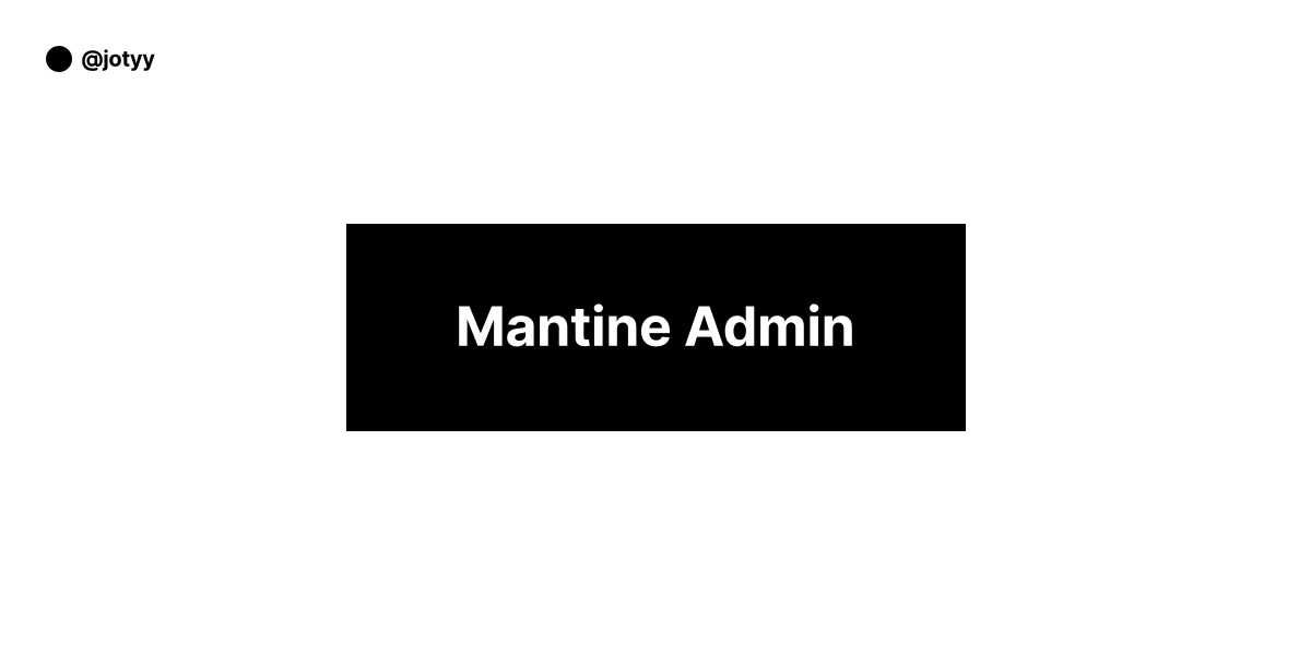 Mantine Admin Banner