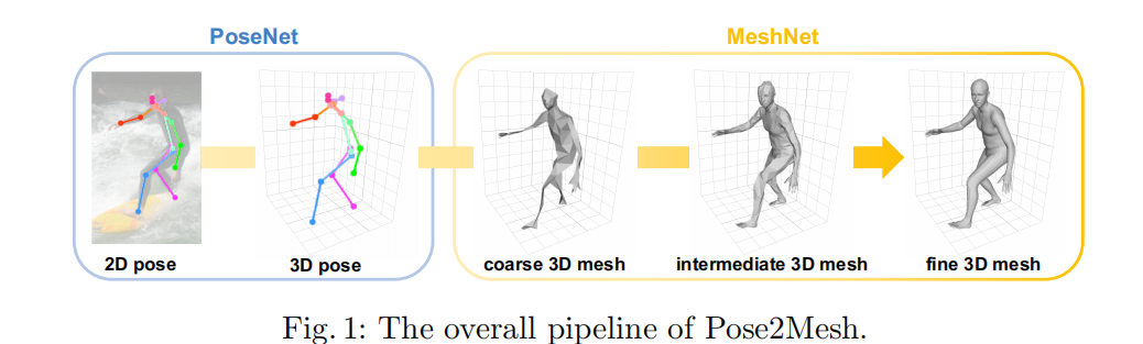 Pose2Mesh