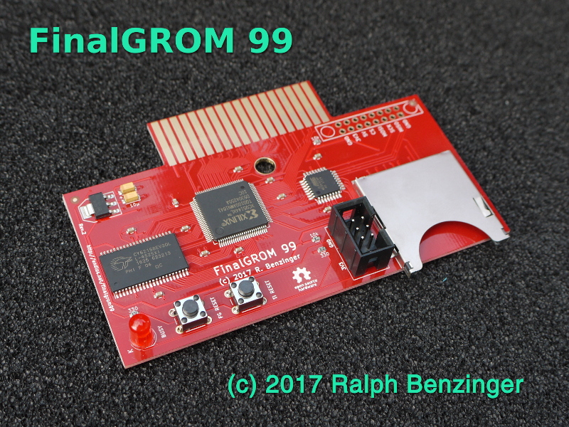 The FinalGROM 99 Cartridge