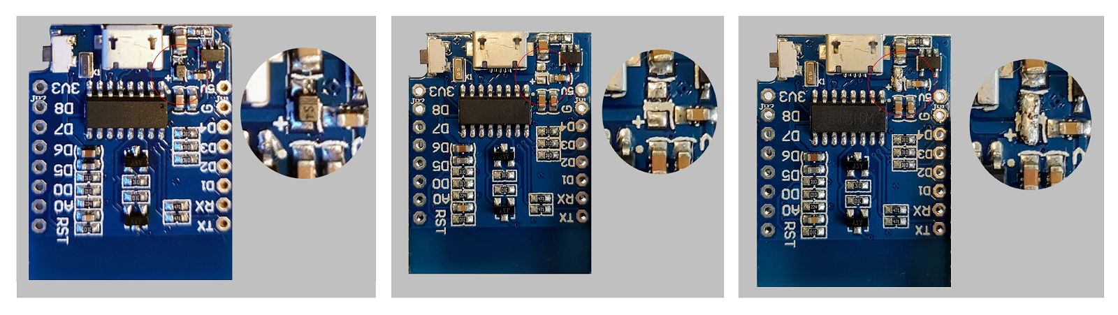 Replacing the diode with a wire