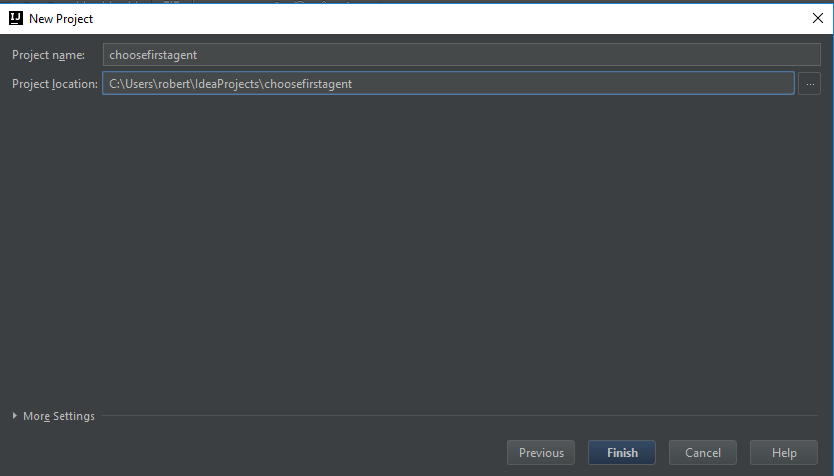 IntelliJ - Set up project