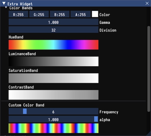 Color Band view Image