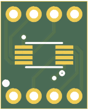 PCB top view