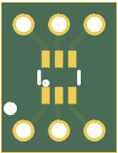 PCB top view