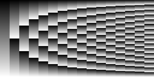 Gradient repeats 1-16 