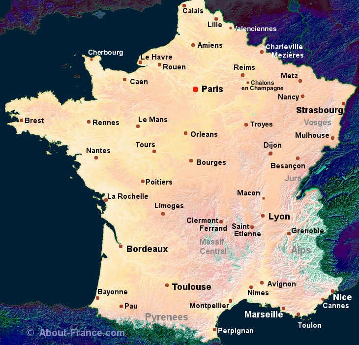 france map