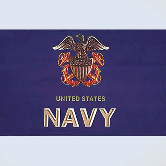 United States Navy Logo Flag