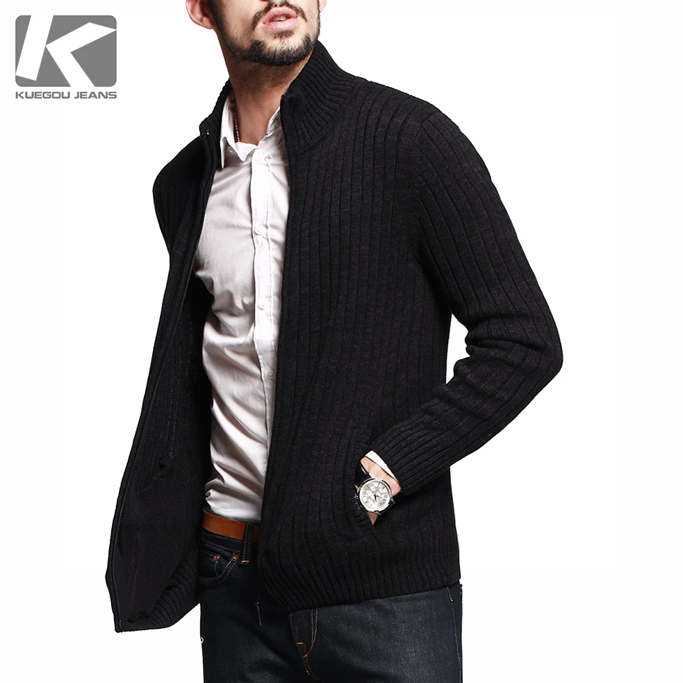 2015 Sale Top Cardigans Cotton Full Turtleneck Mens