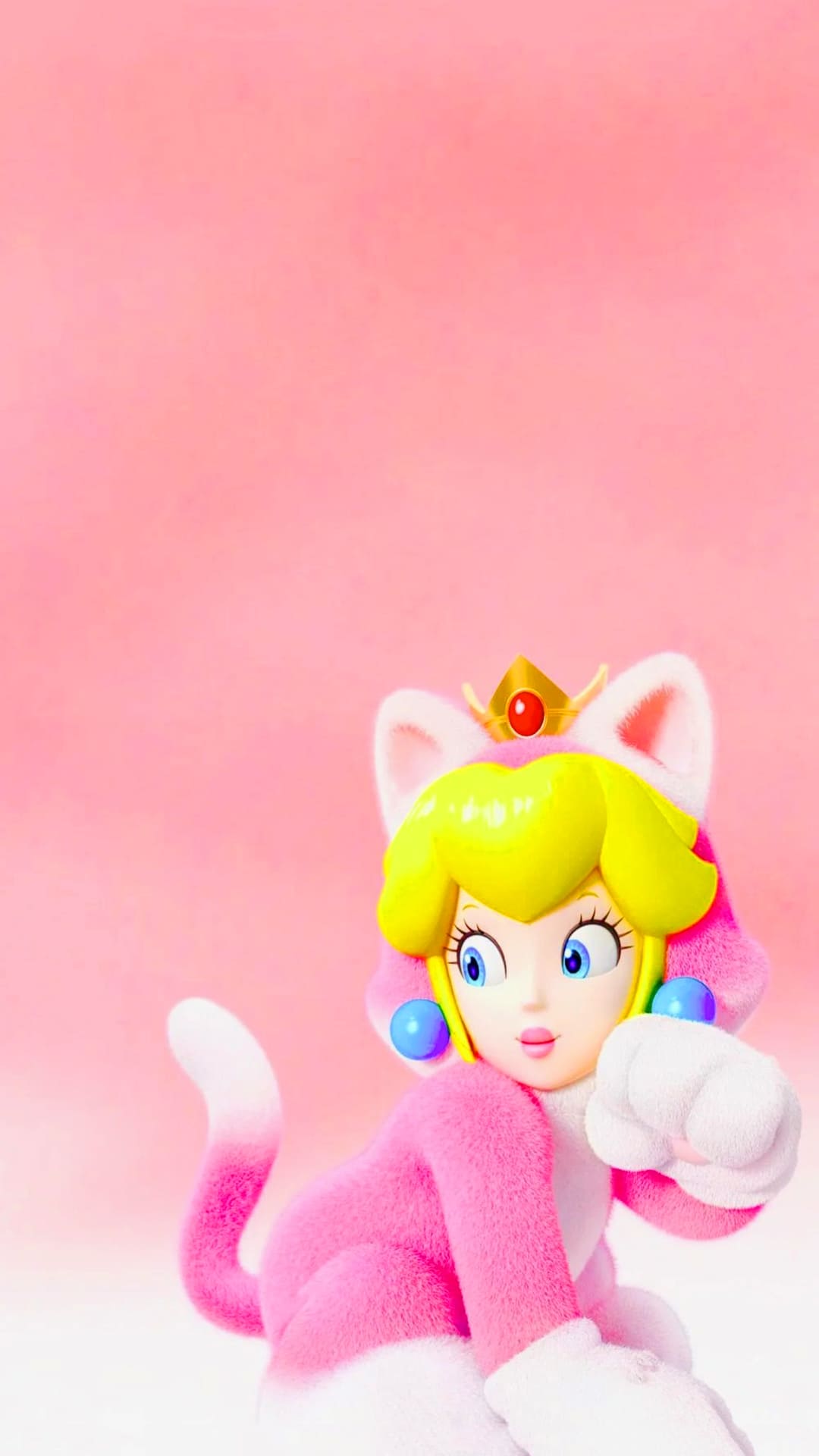 Princess Peach Phone Wallpaper by Eoeutun