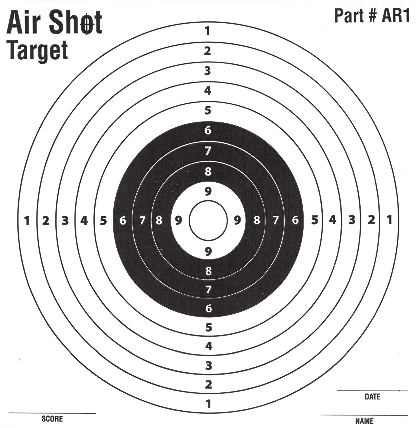 Printable Air Rifle Targets - Printable World Holiday