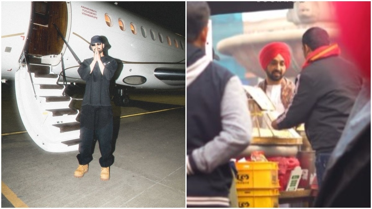 Diljit Dosanjh explores Lucknow ahead of concert.