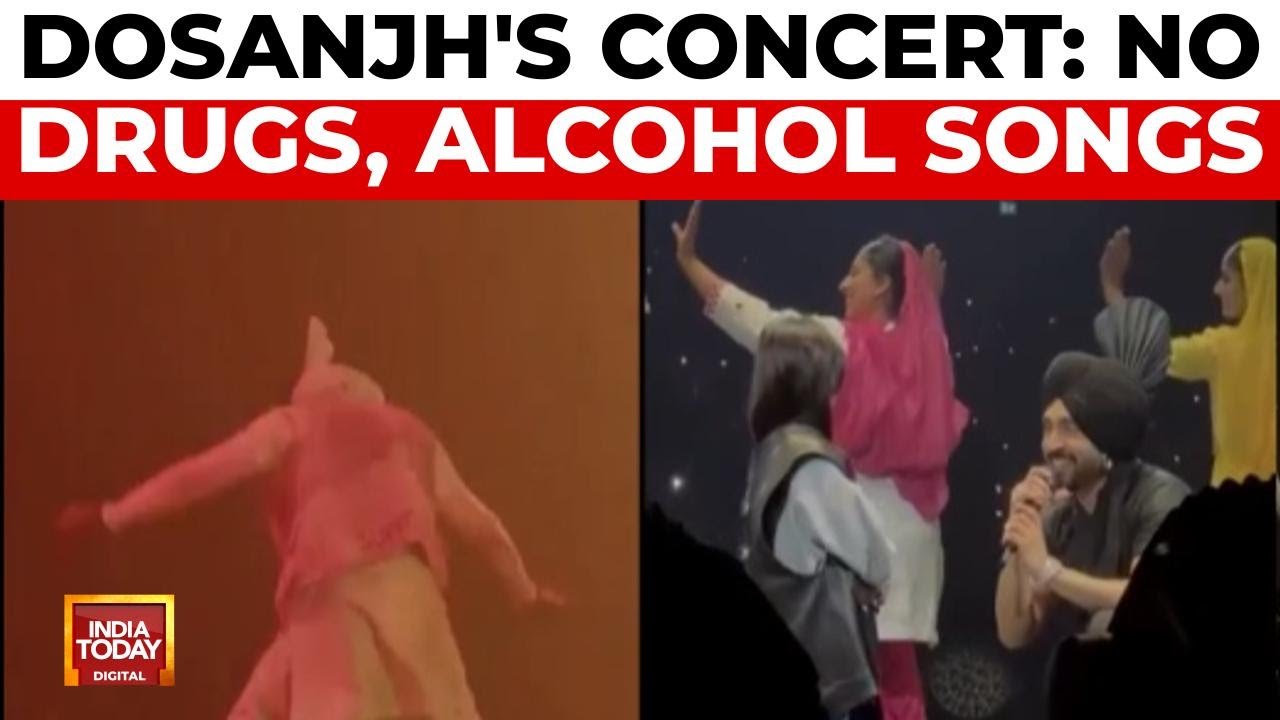 Telangana government warns Diljit Dosanjh against promoting harmful content at concert