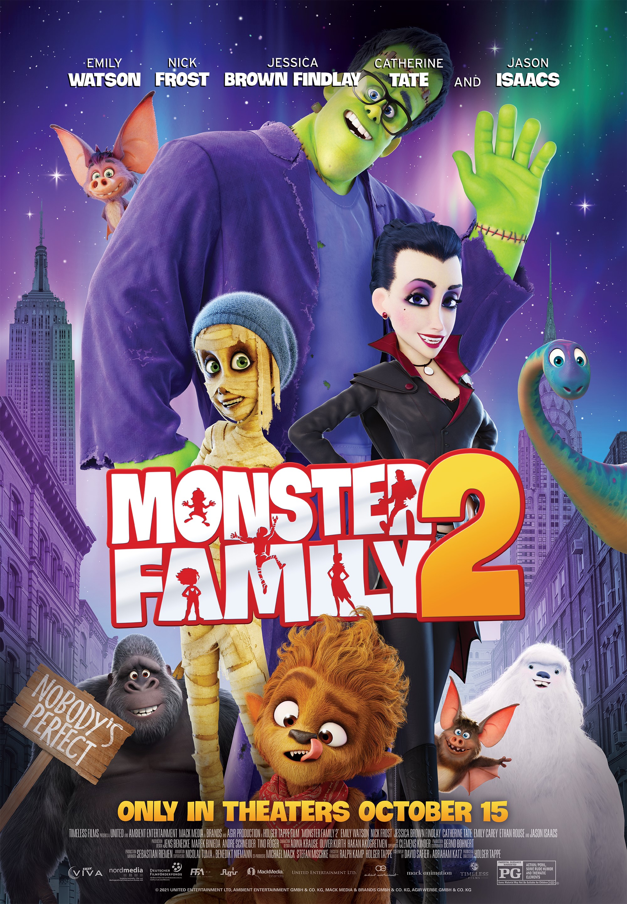 Monster Family 2: Nobody's Perfect at an AMC Theatre near you.