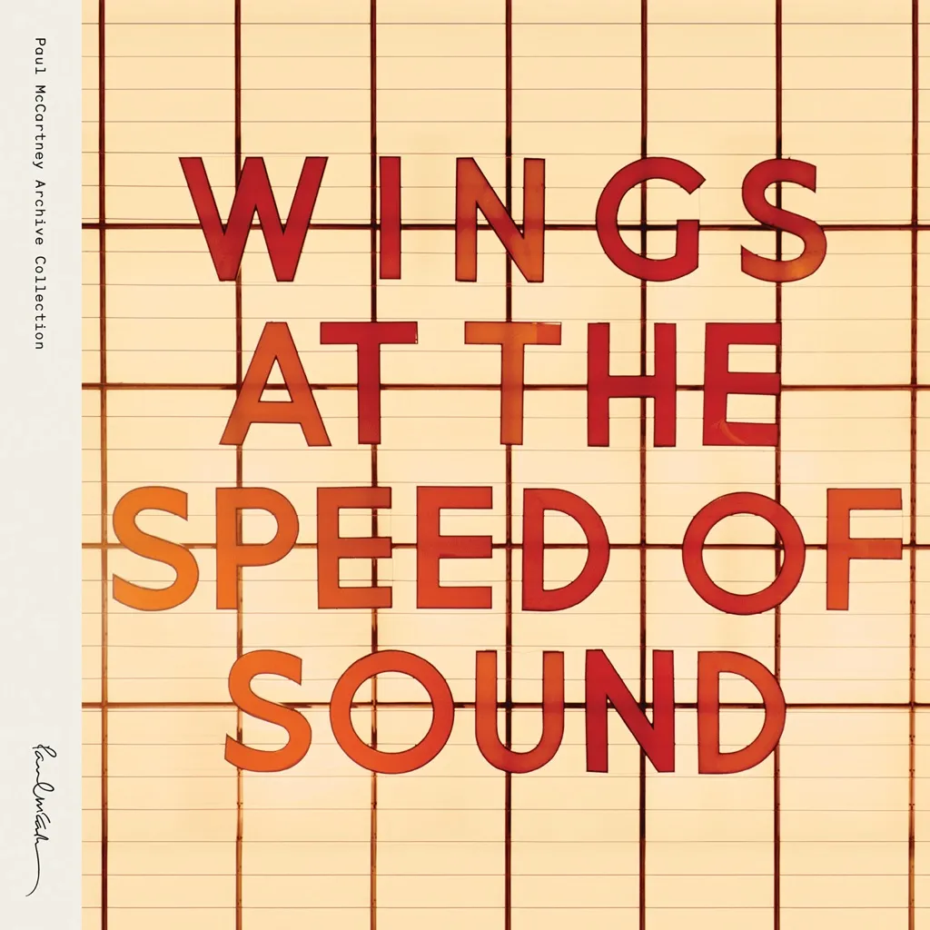 Wings At The Speed Of Sound by Wings cover