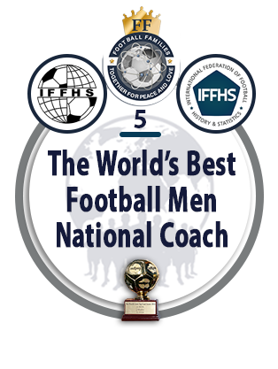 The World’s Best Football Men National Coach.