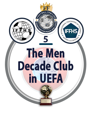 The Men Decade Club in UEFA.