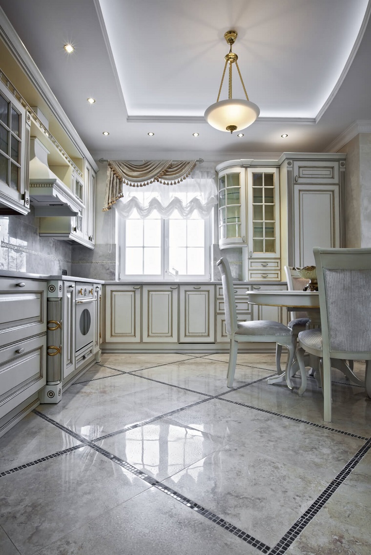 pavimento-in-marmo-cucina-arredo-stile-classico