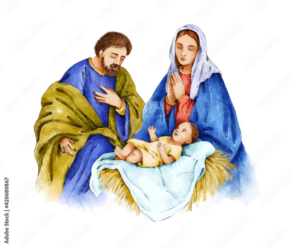 Joseph Mary And Jesus