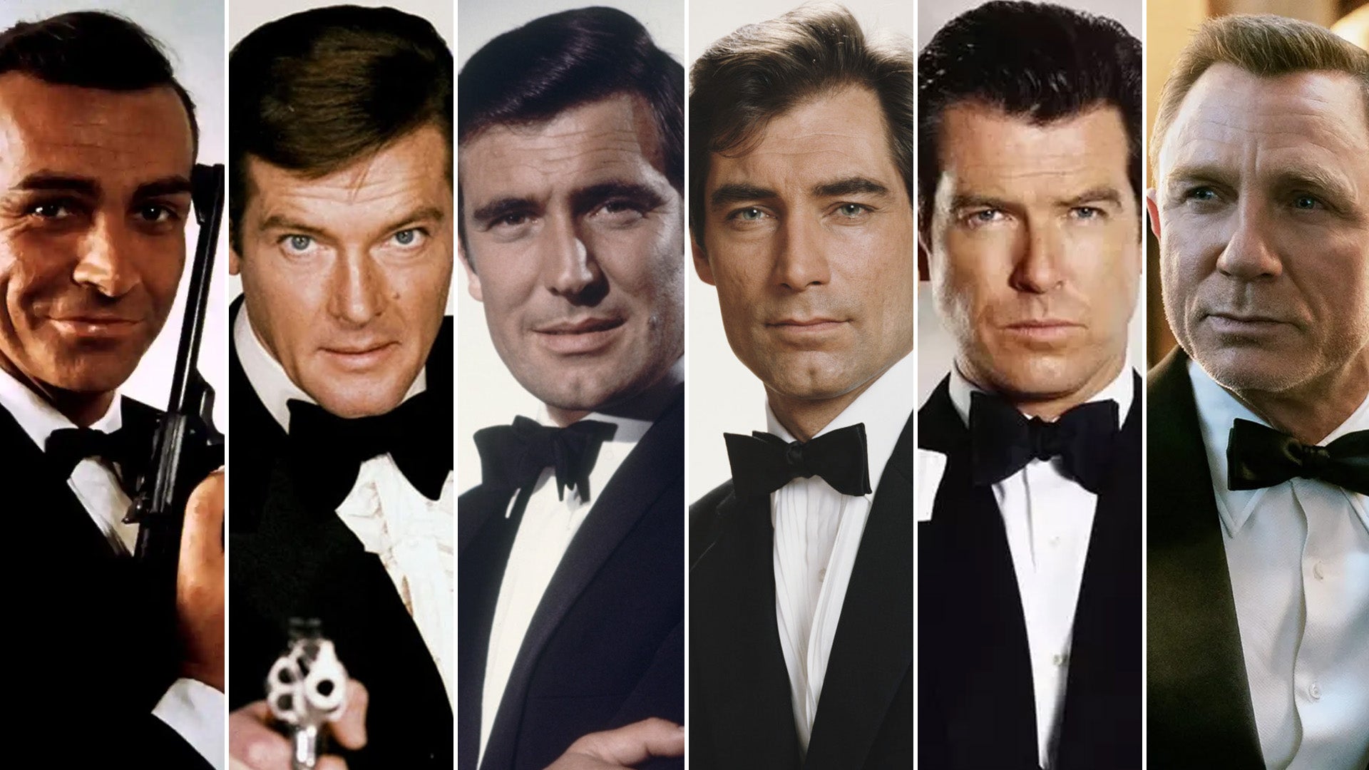 All James Bond Actors Together