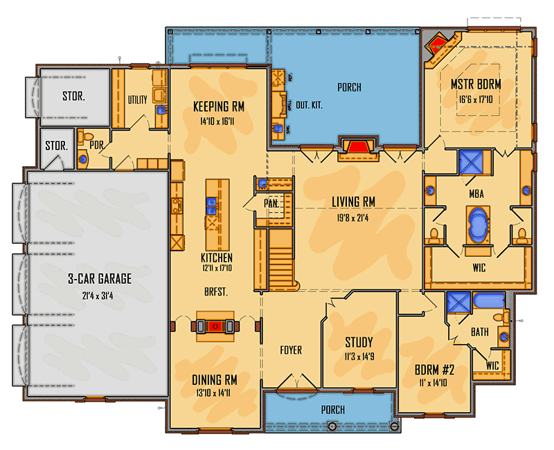 5 Room House Plan Pictures : Luxury Two Story Contemporary Style House ...