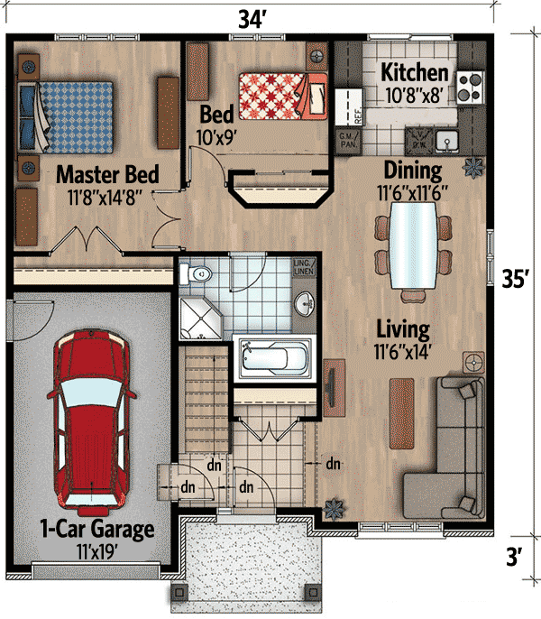 House Floor Plan Design 2 Bedroom Bedroom Floor Plans Room Bedrooms ... image.