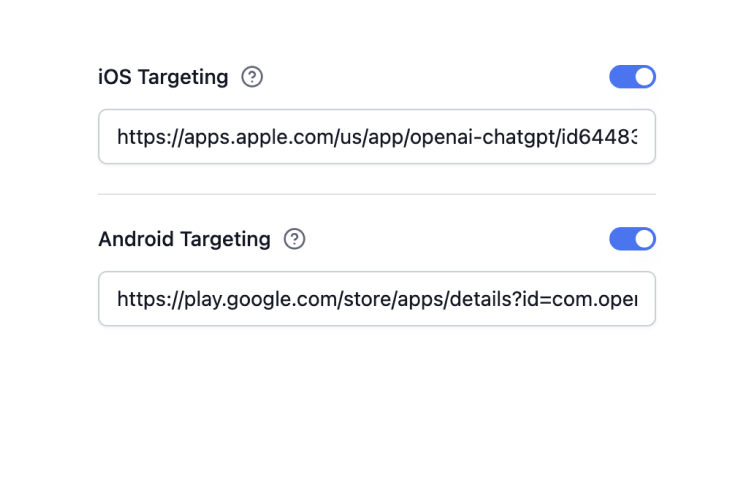 Device targeting