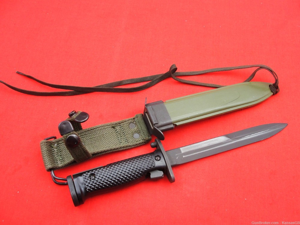 M1A M14 MSA1 Imperial Pakistan mfg bayonet - Bayonets at GunBroker.com ...