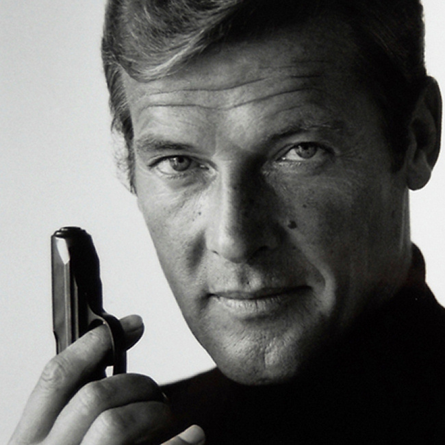 Sir Roger Moore (1927-2017) - Sir Roger Moore, the longest serving ...