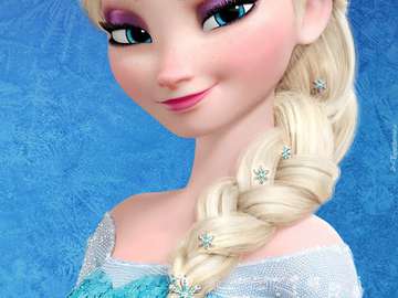 Elsa ice jigsaw puzzle online