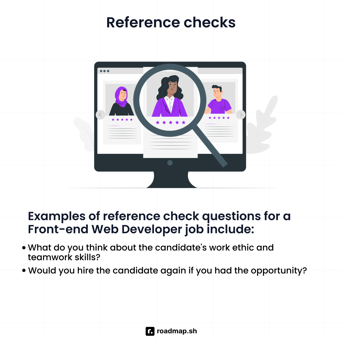 Reference checks