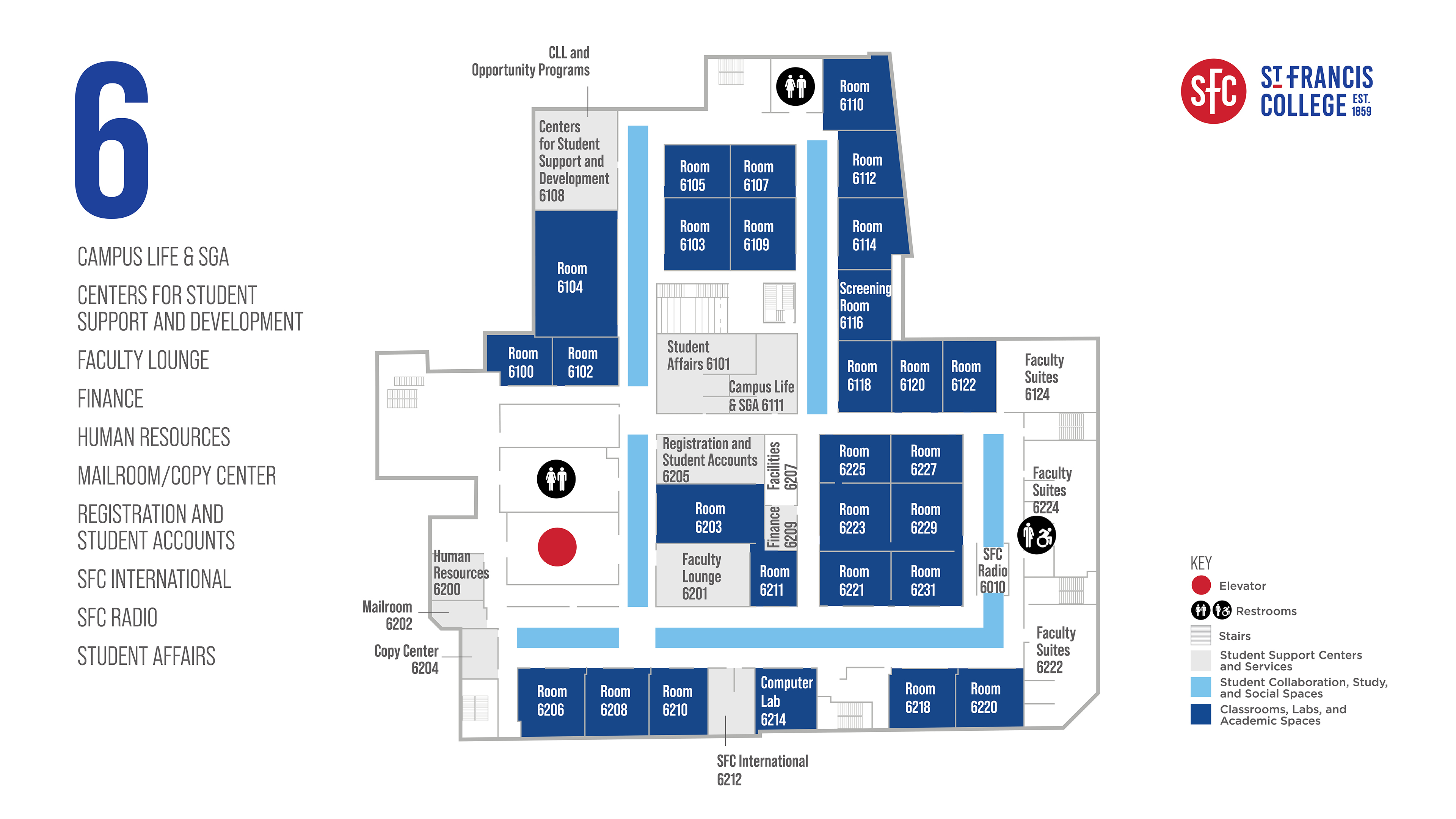 Campus Map | St. Francis College